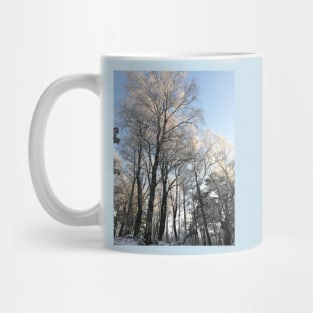 Frozen trees Mug